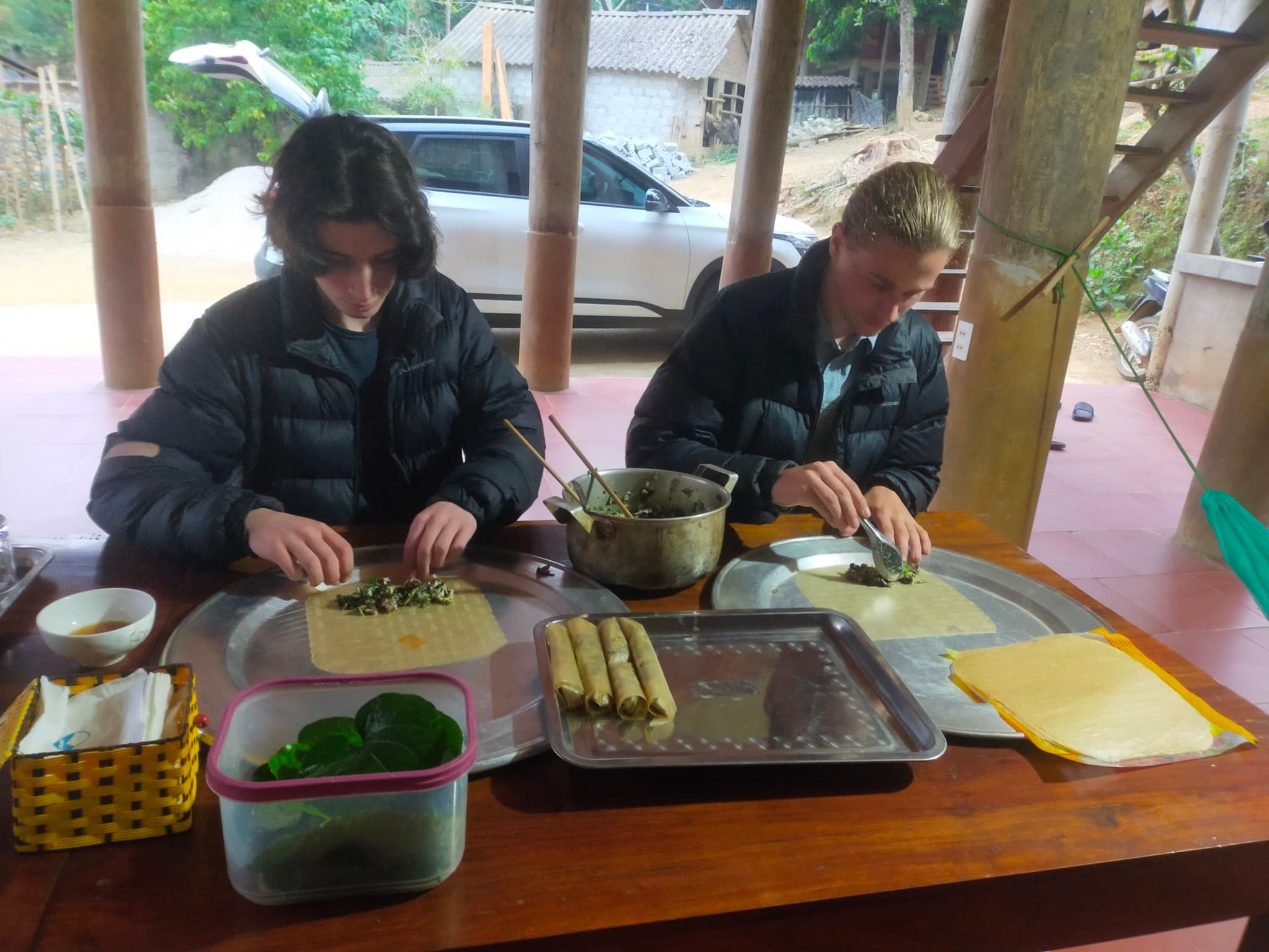 Rafting on Buoi River